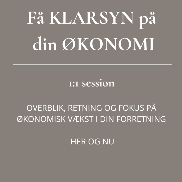 Få økonomisk klarsyn på din økonomi